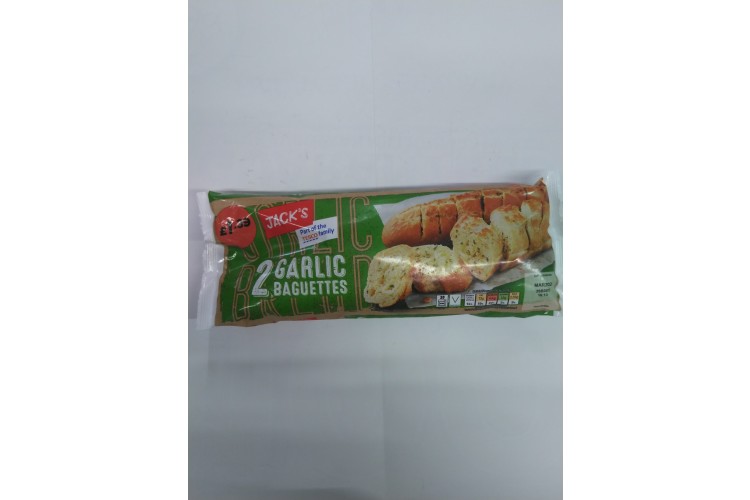 Jack's 2 Garlic Baguettes 338g