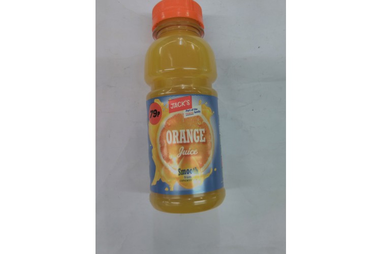 Jack's Orange Juice Smooth From Concentrate 300ml