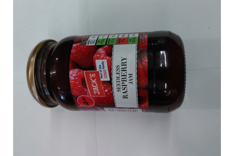 Jack's SEEDLESS RASPBERRY JAM