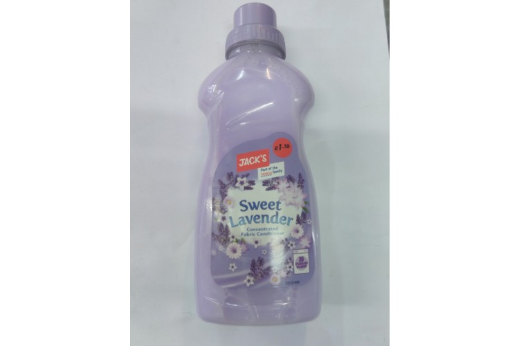 Jack's Sweet Lavender(Concentrated Fabric Conditioner) 750ml