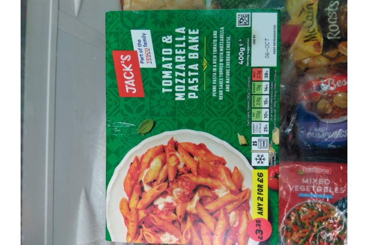 Jacks Tomato & Mozzarella Pasta Bake