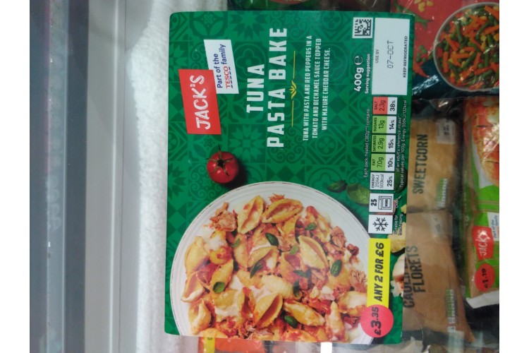 Jacks Tuna Pasta Bake 400g