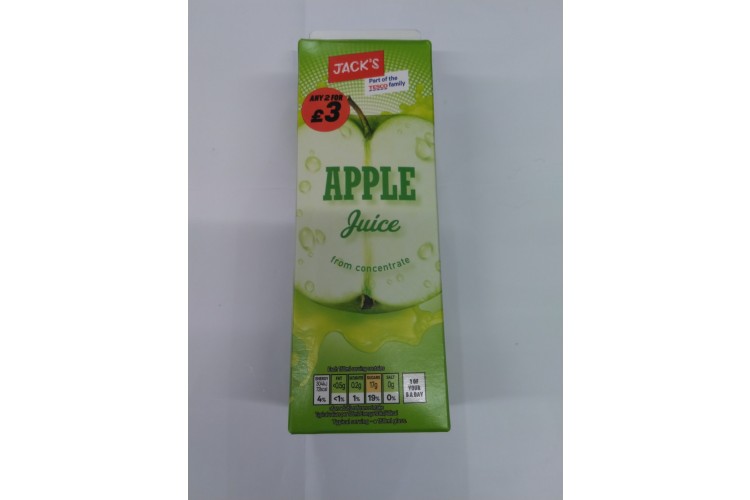 Jacks Apple Juice 1Ltr