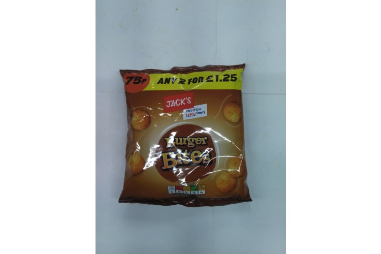 Jacks Burger Bites Any  2 for £1.25 60g