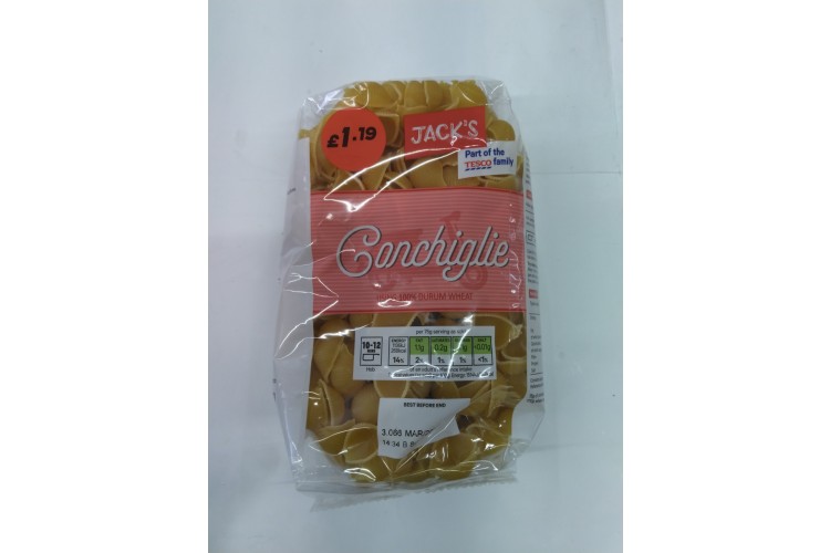 Jacks Conchiglie 500ge