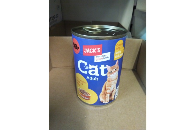 Jacks Cat Adult With Chicken 415g