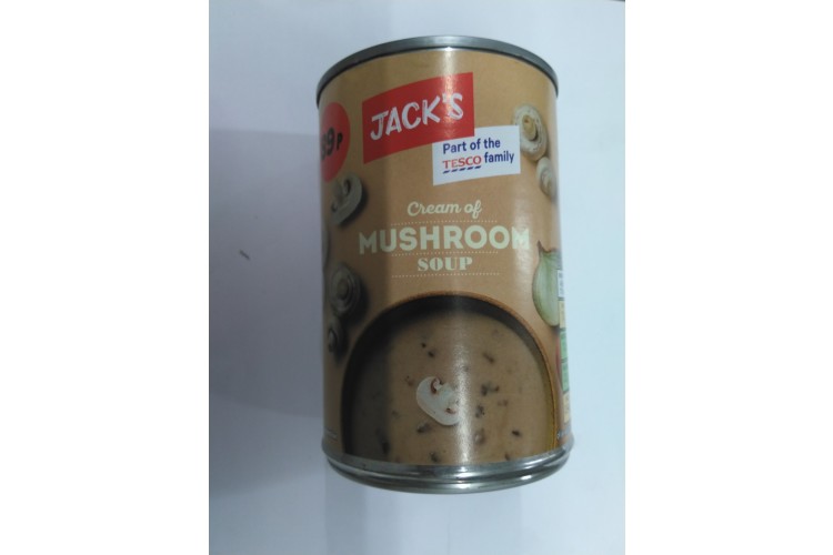 Jacks Cream Of Mushroom Soup 400g