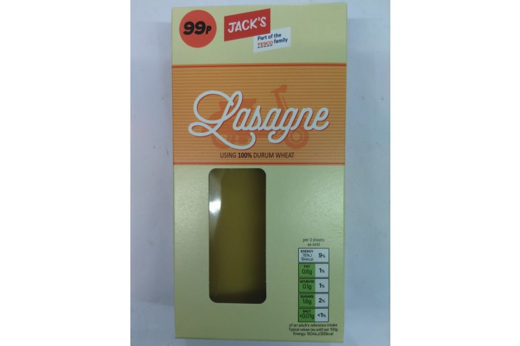 Jacks Lasagne 250g