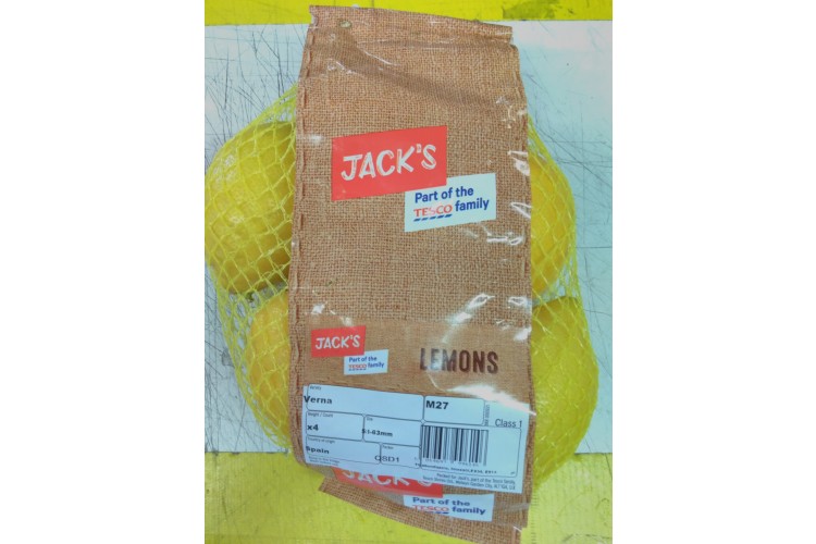 Jacks Lemons 4 pack