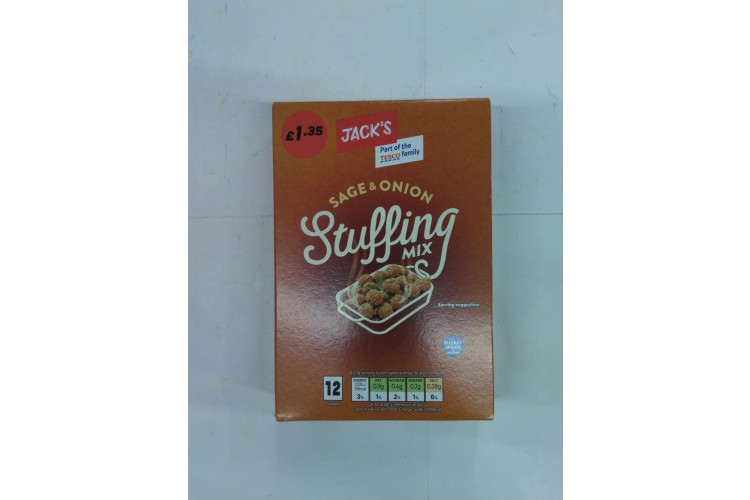 Jacks Sage & Onion Stuffing Mix 179g