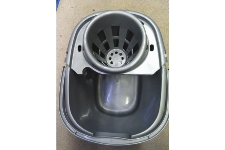 Kitchen Krazy - Mop Bucket & Ringer Silver