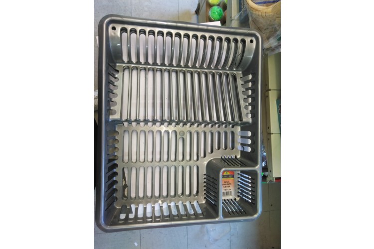 Kitchen Krazy Dish Drainer Silver