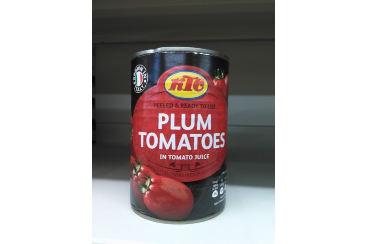  KTC Peeled Plum Tomatoes 400g
