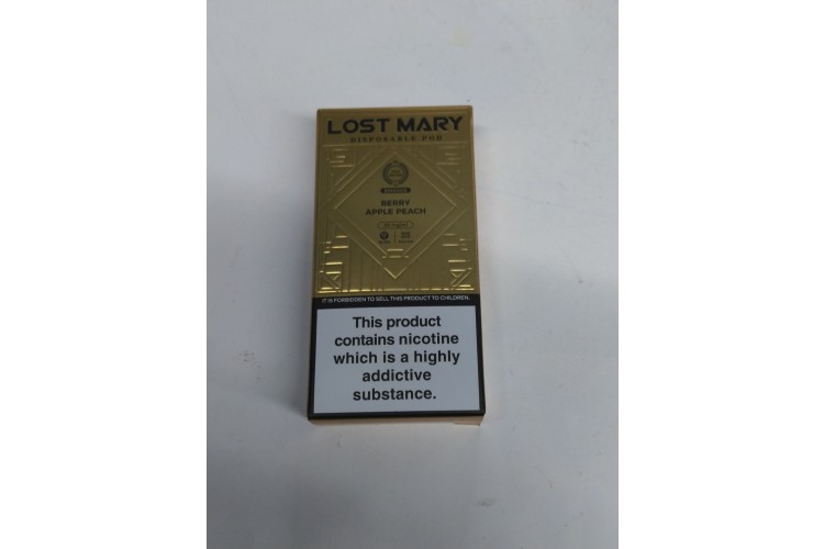 Lost Mary Berry Apple Peach 2% NICOTINE 600 Puffs