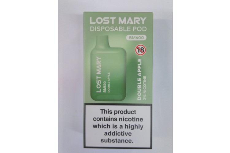 Lost Mary Disposable Pod Double Apple BM600 