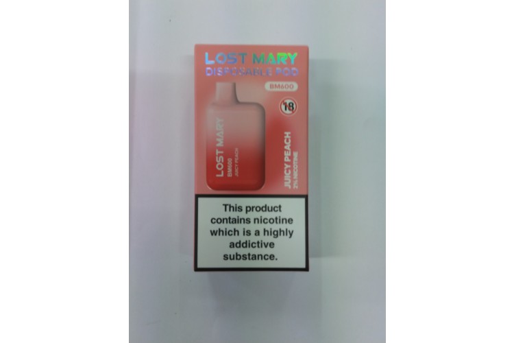 Lost Mary Juicy Peach 600 Puffs