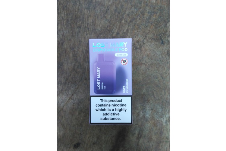 Lost Mary VMT 2%NICOTINE 600 Puffs