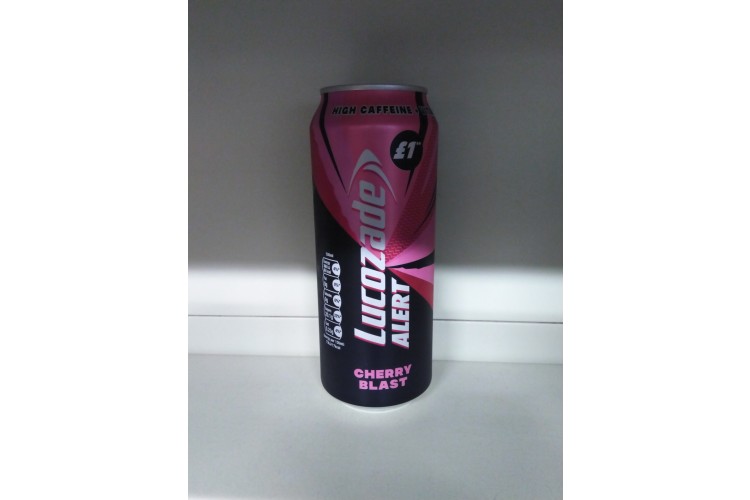 Lucozade Alert: Cherry Blast 500ml Can