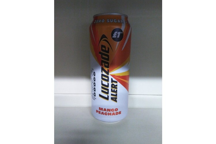 Lucozade Alert: Mango Peach Zero Sugar 300 ml