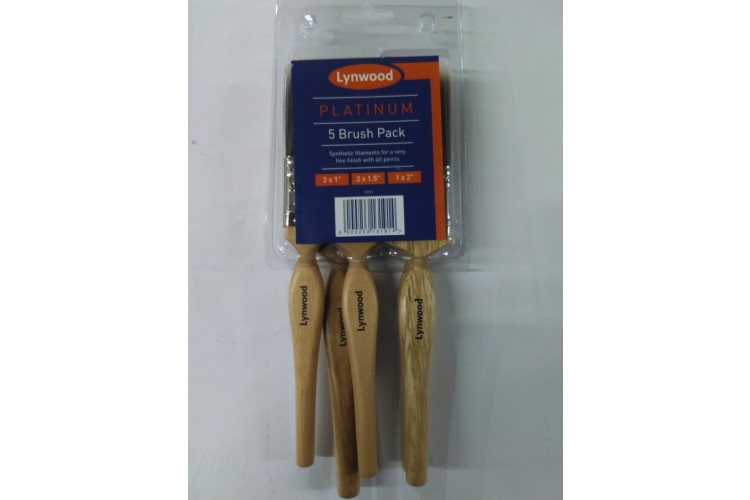 Lynwood Platinum 5 Brush Pack