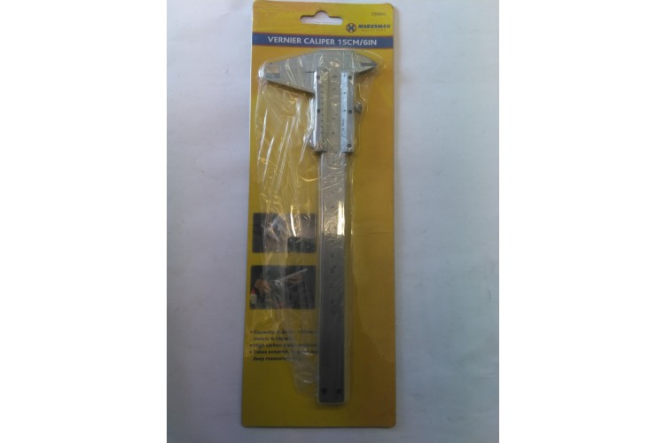MARKSMAN Quality Tools- Vernier Caliper 15cm/6IN
