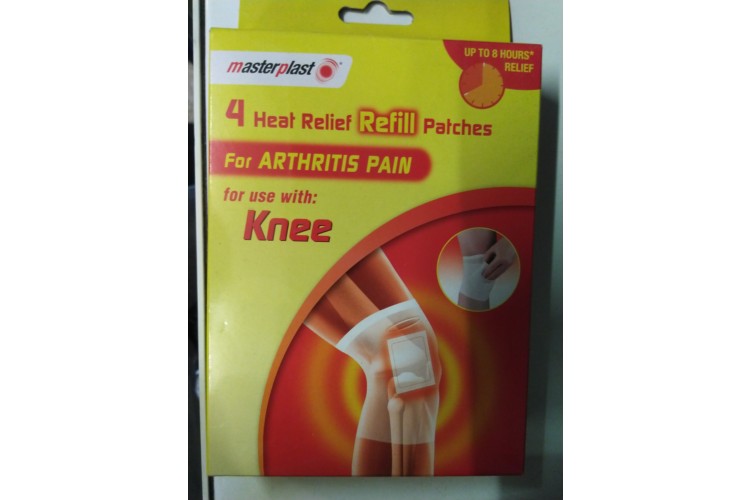 Masterplast 4Heat Relief Refill Patches for Arthritis Pain 