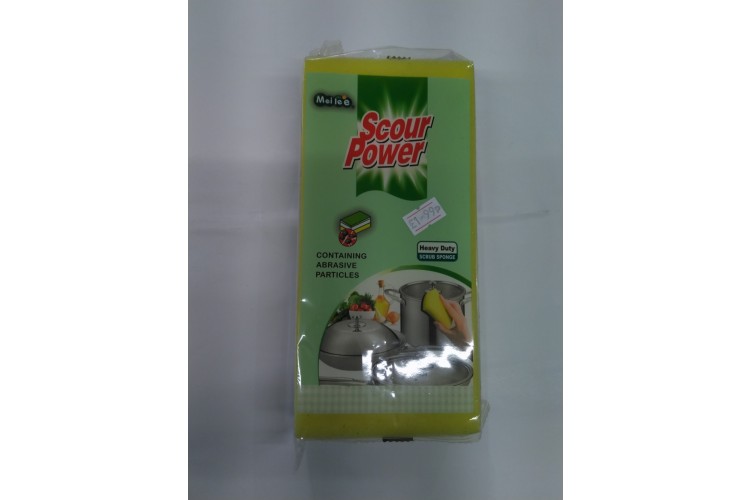 Meilee  Scour Power Sponge Heavy Duty
