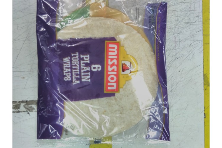 Mission 6 Plain Tortilla Wraps 