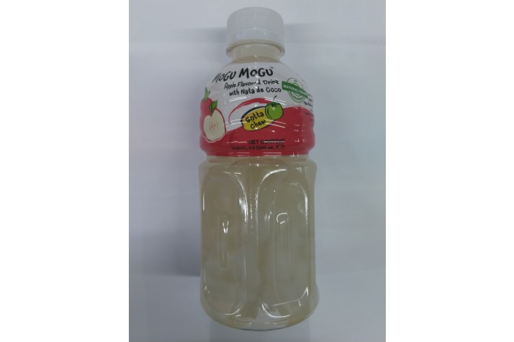Mogu Mogu Apple Flavored Drink With Nata De Coco