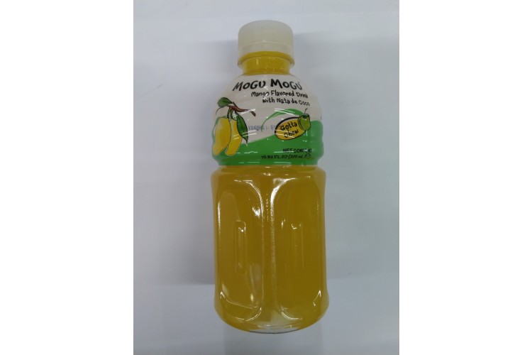 Mogu Mogu Mango Flavored Drink With Nata De Coco