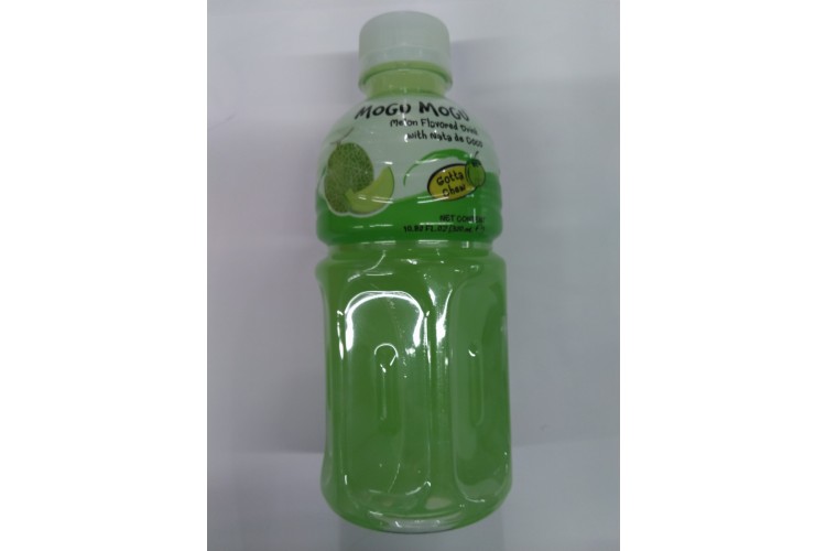 Mogu Mogu Melon Flavored Drink With Nata De Coco