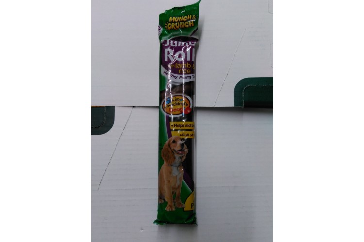 Munch & Crunch Jumbo Rolls with Lamb & Rice 2 pack 180g