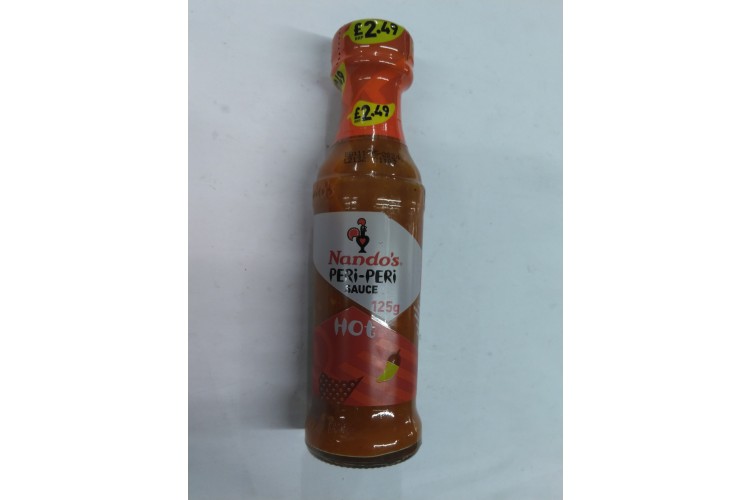 Nandos Peri Peri Sauce 125g Hot 