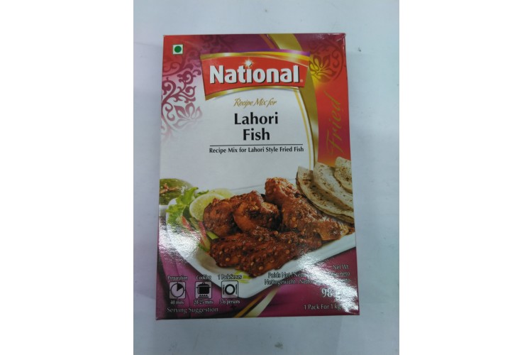 National Lahori Fish 98g ANY 2 FOR £1.50