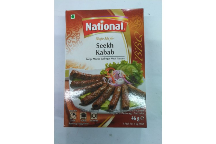 National Seekh Kabab 46g ANY 2 FOR £1.50