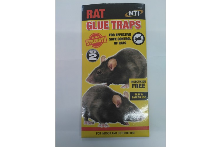 Nti  Rat Glue Traps Extra Strength 2 Pack