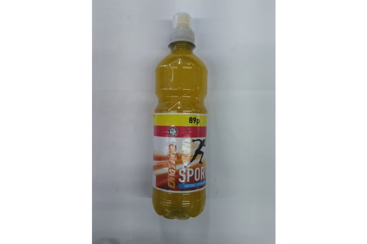 Euro Shopper Orange Sport Drink Isotonic Hydration 500ml PM 0.69