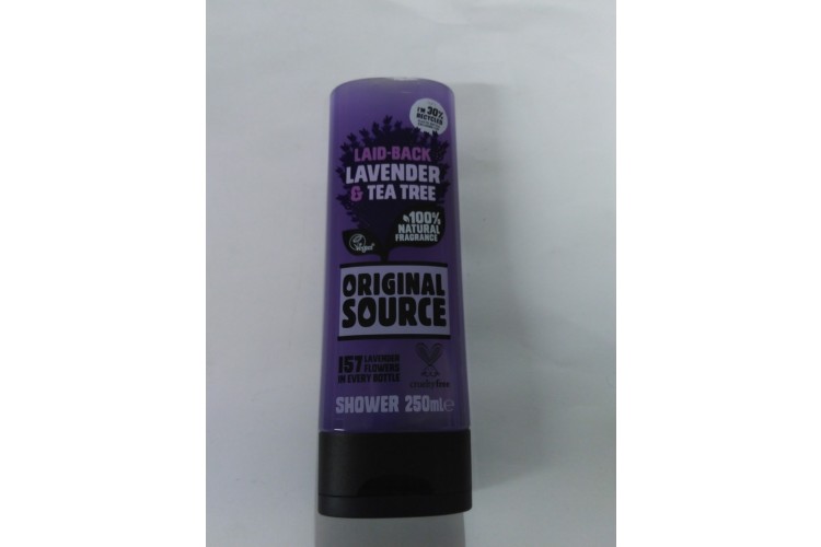 Original Source Shower Gel 250ml Laid Back Lavender & Tea Tree 