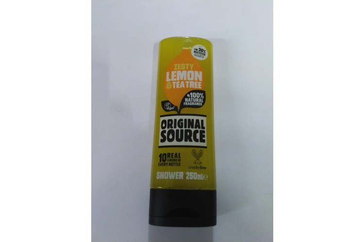 Original Source Shower Gel 250ml Zesty Lemon & Tea Tree