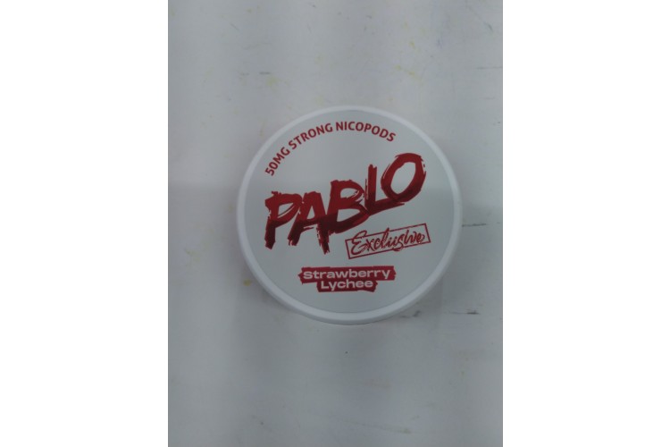 PABLO Exlusive Strawberry Lychee 50MG Strong Nicopods