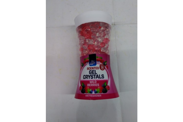 Pan Aroma Scented Gel Crystals Wild Berries Air Freshener 150g