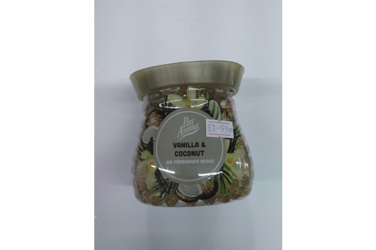 Pan Aroma Vanilla & Coconut  Air Freshener Beads 280g