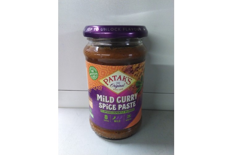 Pataks Mild Curry Spice Paste 283g