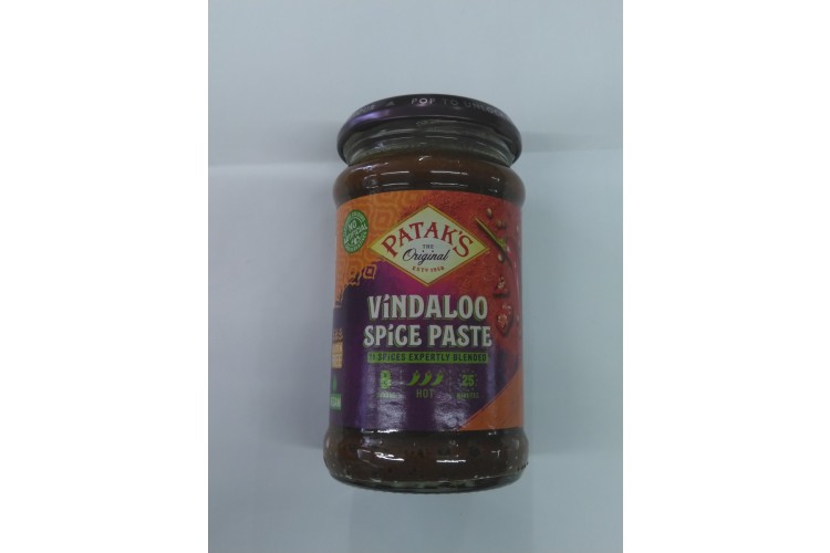 Pataks Vindaloo Spice Paste Hot 283 g