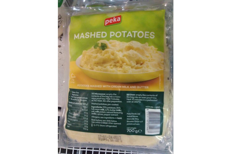 Peka Mashed Potatoes