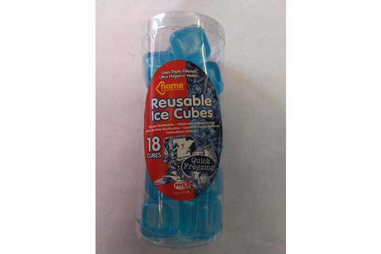 PMS Home Connection Reusable Ice Cubes 18 Cubes 