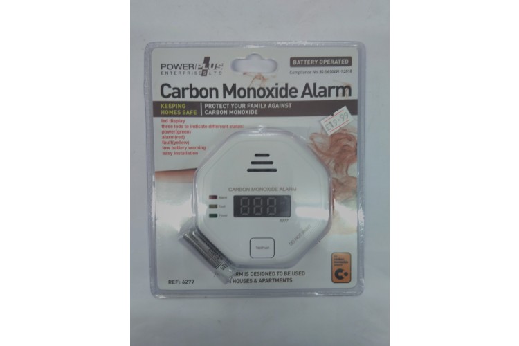 Power Plus Carbon Monoxide Alarm 