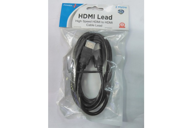 Power Plus HDMI Lead High Speed Cable 2meters