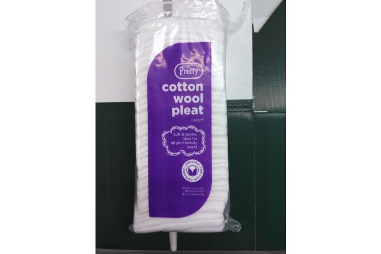 Pretty Cotton Wool Pleat 100g
