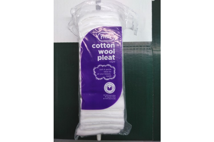 Pretty Cotton Wool Pleat 50g